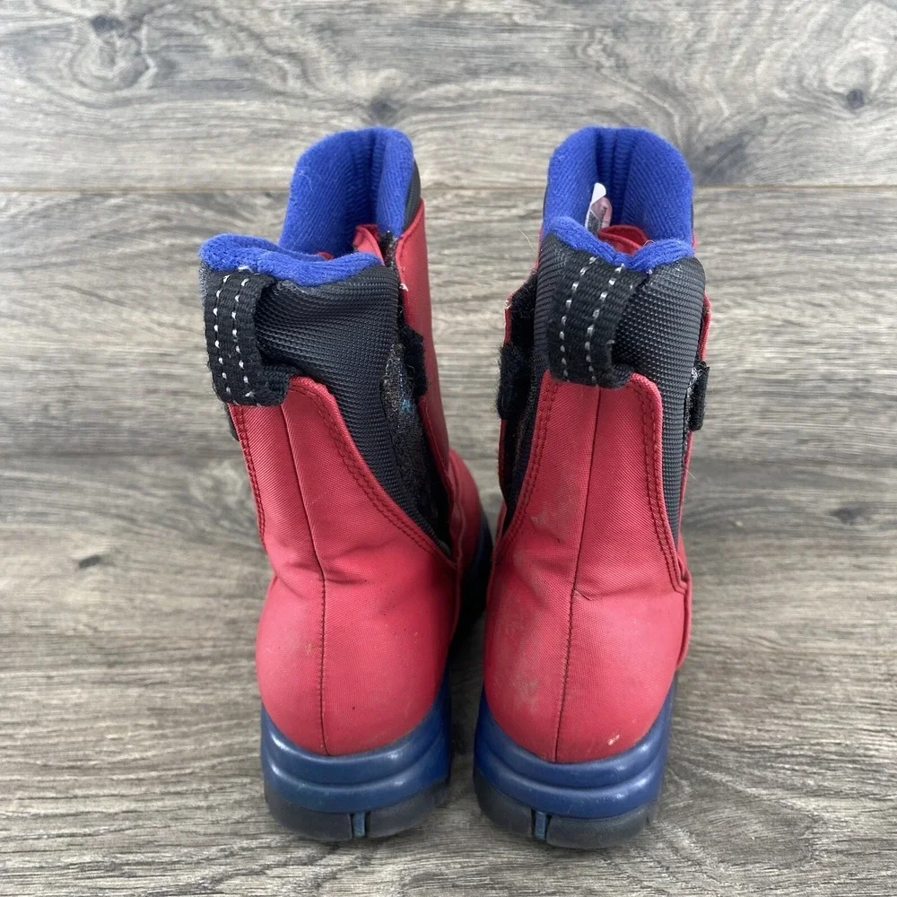 Lands End Youth Toddler Kids Winter Boots‎ Size 10M Red